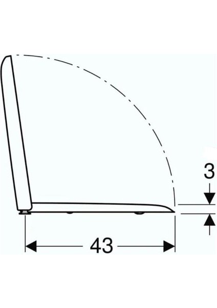 Icon Square Yavaş Kapanan, Kolay Çıkarılabilir Kapak - 500.837.01.1 fiyatları