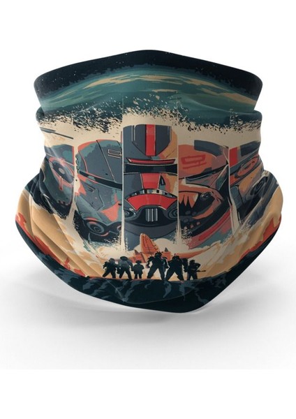 Motorcu Buff Maske Outdoor Boyunluk Unisex Bandana Baf Bandana Saç Bandı Kamp Asesuar