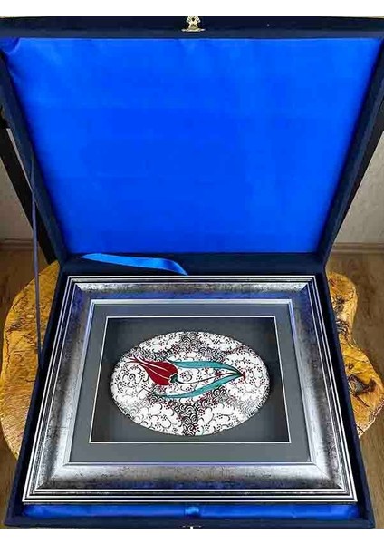 Vip Iznik Çini Paspartu Çerçeveli modelleri