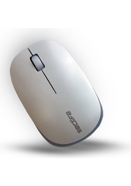 SKM-663 Q Beyaz Kablosuz Multimedya Klavye Mouse Set