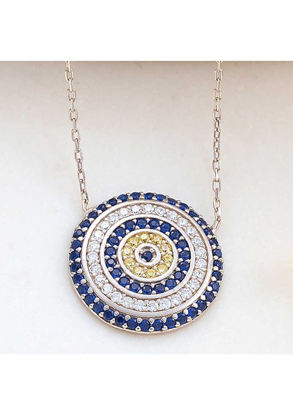 ​gümüş Nazar Kadın Kolye