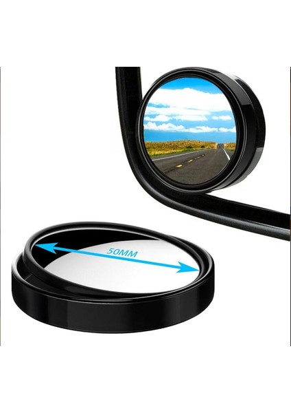Otomobil Geniş Açılı Araç Kör Nokta Dikiz Aynası Dikiz Aynası2 Adet