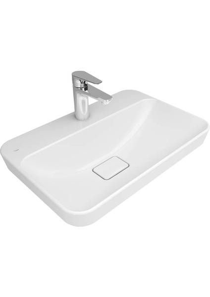 Zero 2.0 60 x 40 cm Yarı Gömme Dikdörtgen Lavabo