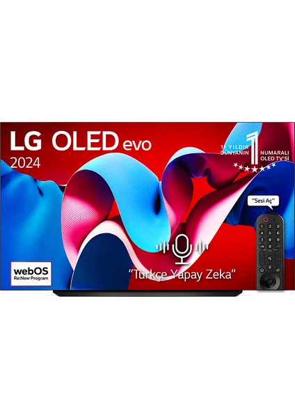 OLED83C46LA 83" 210 Ekran Uydu Alıcılı 4K Ultra HD Smart LED TV