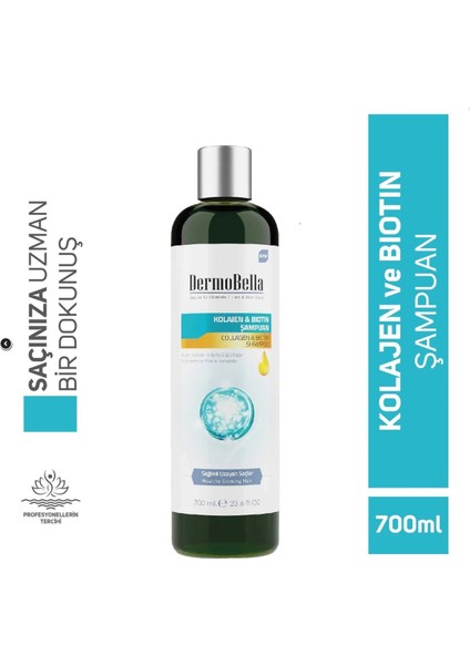 Collagen Biotin Şampuan 700 ml