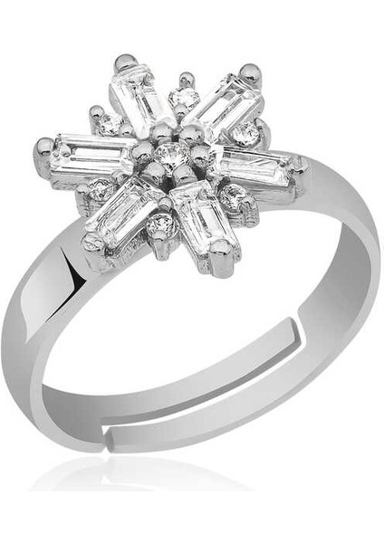 ​gümüş Rüzgar Gülü Yüzük