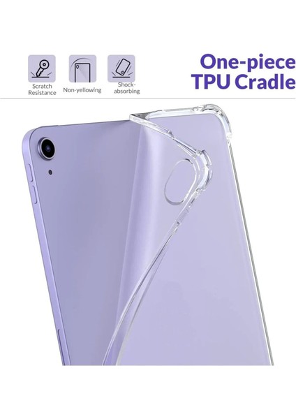 iPad Air 11" 6. Nesil M2 2024 Uyumlu Şeffaf Silikon Kılıf Anti Shock Koruyucu Tablet Kılıfı modelleri