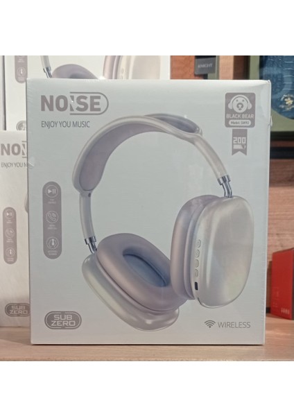 SW92 200 Saat Black Bear Kulaküstü Kablosuz Kulaklık