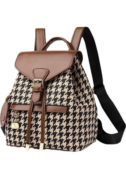 Kadınlar Için 2024 Rahat Büyük Kapasiteli Kore Tarzı Balıksırtı Bayan Sırt Çantası (Yurt Dışından)