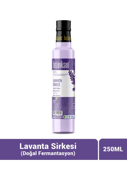 Lavanta Sirkesi 250ML Doğal ve Katkısız