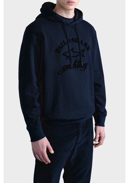 Kapüşonlu % 100 Pamuk Regular Fit Sweat Erkek Sweat 13311805 013