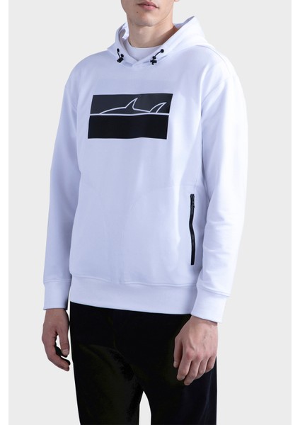 Kapüşonlu Pamuk Karışımlı Regular Fit Sweat Erkek Sweat 13311882 010