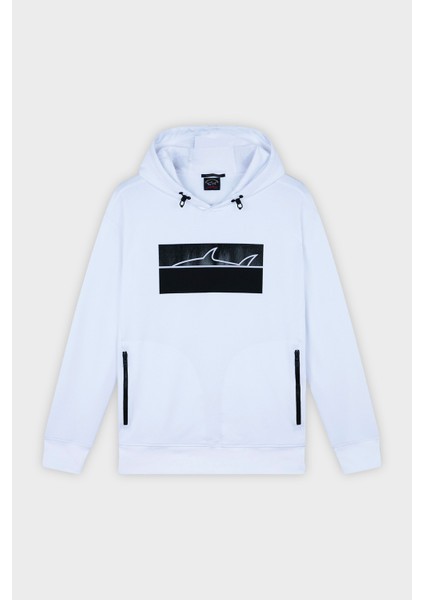 Kapüşonlu Pamuk Karışımlı Regular Fit Sweat Erkek Sweat 13311882 010