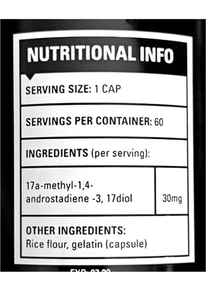 M14add Prohormone 30mg 60 Capsul