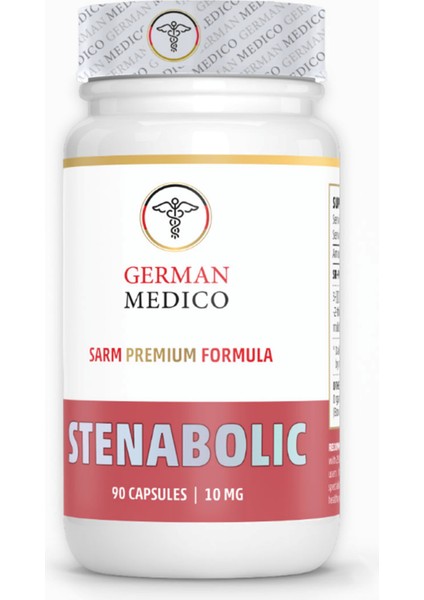 German Medıco Stenabolıc Sr-9009 (1 Capsul 10mg) 90 Capsul (Verıfy + Kare Kod Mevcut) Ürün