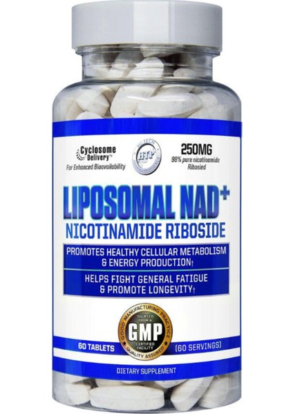 Pharmaceuticals Liposomal Nad+ 60 Tablets Usa Version