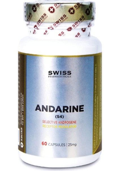 Swiss Pharmaceuticals Andrne S-4 25mg 60 Capsul