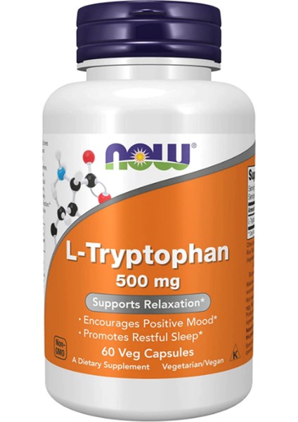 Sports L-Tryptophan 500 Mg 60 Veg Capsul Usa