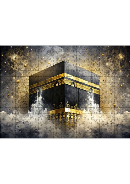 Ahşap Mdf Puzzle Yapboz Kabe 25 x 35 x 50 cm