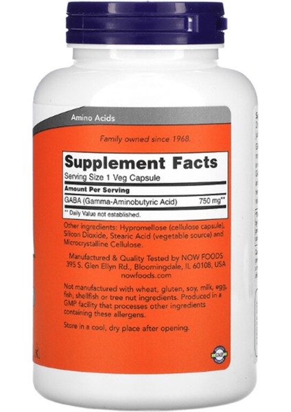 Sports Gaba Gama 750 Mg 200 Veg Capsul Usa fiyatları