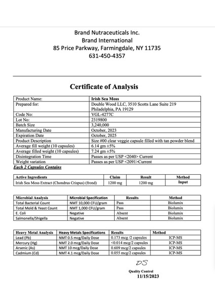 Irısh Sea Moss Irlanda Deniz Yosunu 1200mg 180 Capsul Usa modelleri
