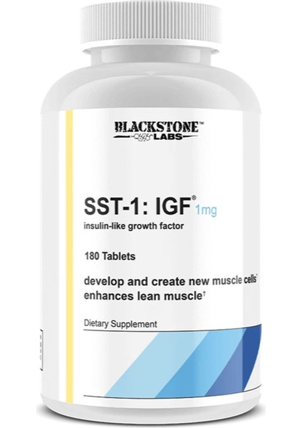 Sst-1: Igf-1mg 45 Servings 180 Tablet