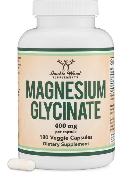 Magnesium Glycinate 400mg 180 Capsul