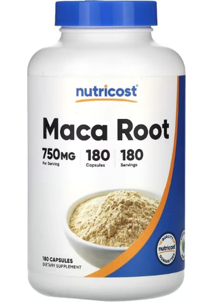 Maca Root 750 Mg 180 Capsul