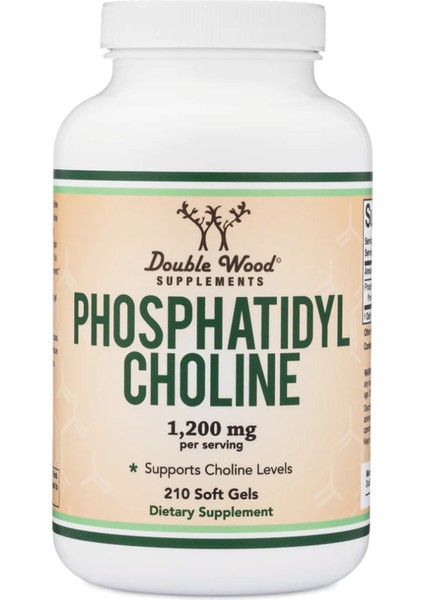 Phosphatidylcholine 1 200mg -210 Softgels- Enhanced Version Of Sunflower And Soy Lecithin - Non-Gmo Brain Health Usa