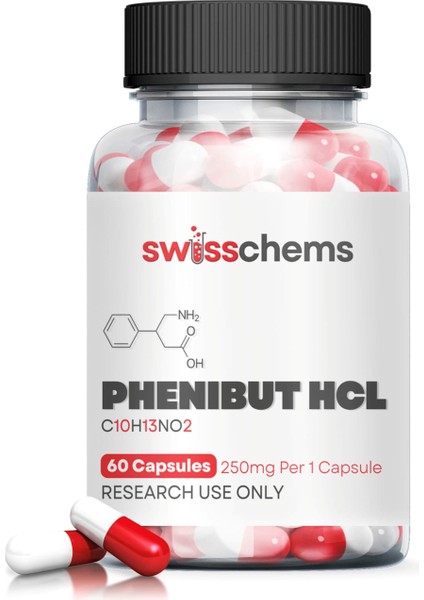 Phenibut Hcl 15 Grams (250 Mg/60 Capsules) Usa Firma Ürünü fiyatları