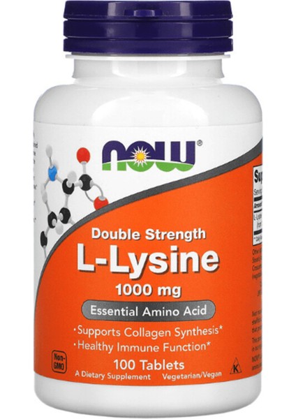 Foods L-Lysine 1 000 Mg 100 Tablet