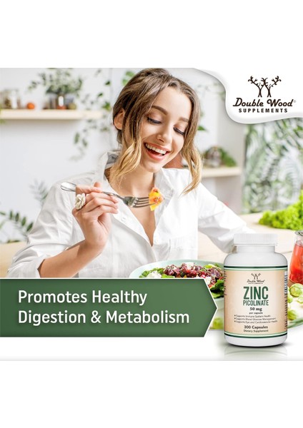 Zinc Picolinate 50mg 300 Capsules yız