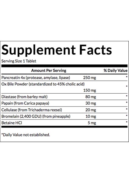 Premium- Digestive Enzymes 180 Tablet Usa Version fiyatları
