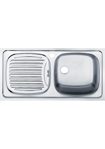Mutfak Eviye PA350N1104 Sol Damlalıklı 44X86X15 cm