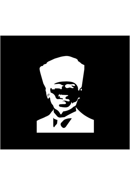 Seç Reklam Atatürk Siületi Sticker Oto Sticker