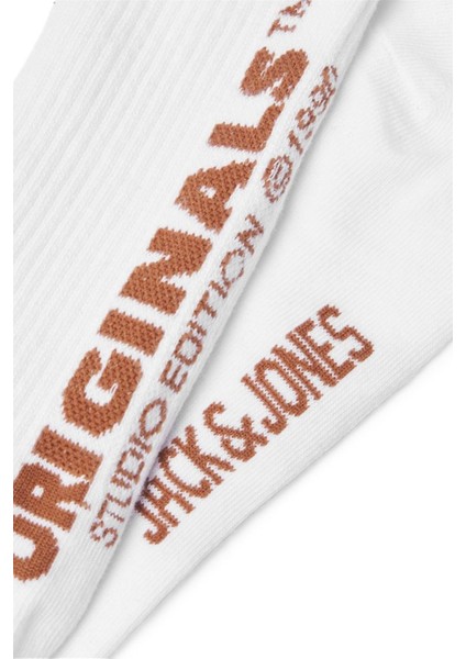 Jacbora Tennıs Sock 12256197 Beyaz-Kırmızı modelleri