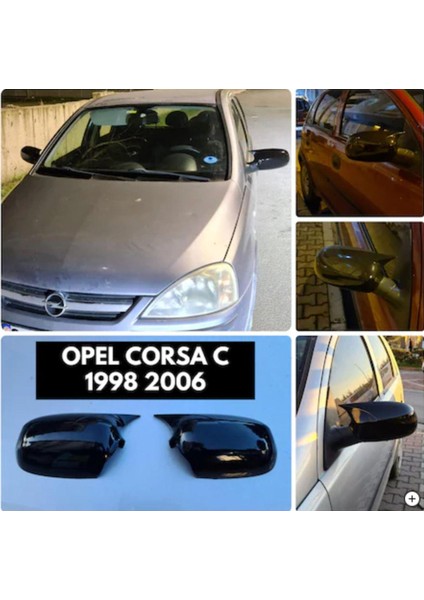 Otomor Aksesuar Opel Corsa C 1999-2006 Yarasa Ayna Kapağı