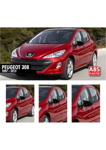 Otomor Aksesuar Peugeot 308 2007-2013 Yarasa Ayna Kapağı