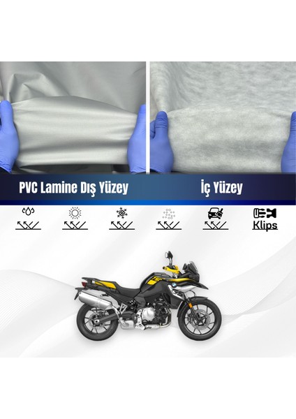 Ultra Shop Bmw F 750 Gs Su Geçirmez Motosiklet Branda 4 Mevsime Uygun Motor Brandası