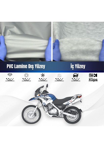 Ultra Shop Bmw F 650 Gs Dakar Su Geçirmez Motosiklet Branda 4 Mevsime Uygun Motor Brandası