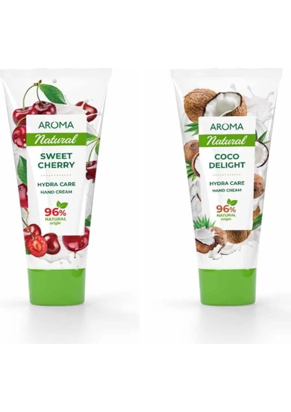 Aroma Natural Sweet Cherry 75 ml + Aroma Natural Coco Delight El Kremi 75 ml