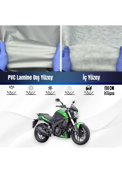 Ultra Shop Bajaj Dominar 400 Ug Su Geçirmez Motosiklet Branda 4 Mevsime Uygun Motor Brandası
