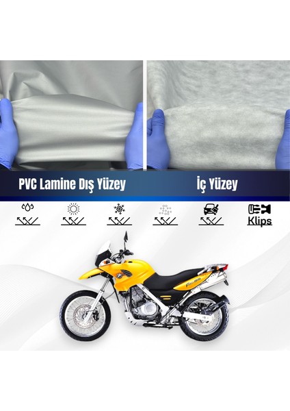 Ultra Shop Bmw F 650 Su Geçirmez Motosiklet Branda 4 Mevsime Uygun Motor Brandası