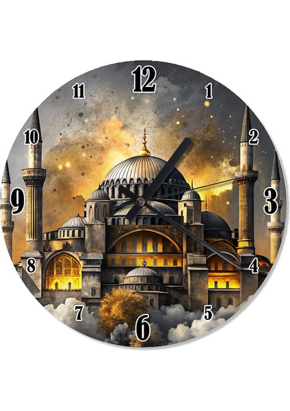 Ayasofya Camii Dekoratif Duvar Saati