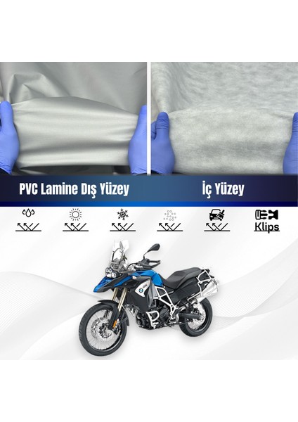 Ultra Shop Bmw F 800 Gs Adventure Su Geçirmez Motosiklet Branda 4 Mevsime Uygun Motor Brandası