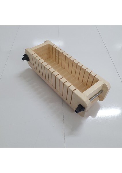 26 cm Baton Sabun Kalıbı 7x7 Ebat 2 cm Dilimli