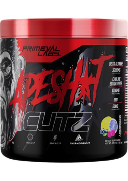 Primeval Labs Apesh*T Cutz 50 Servings Usa Version