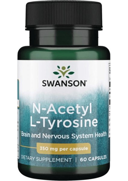 N-Acetyl L-Tyrosine 350mg 60 Capsul Usa