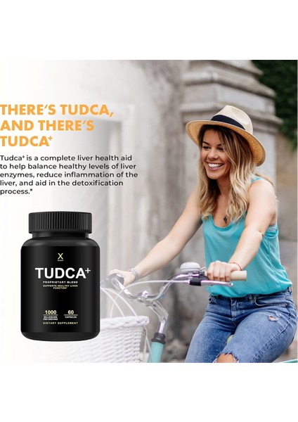 Tudca+ 1000mg 60 Capsul (Tauroursodeoxycholic Acid) - modelleri