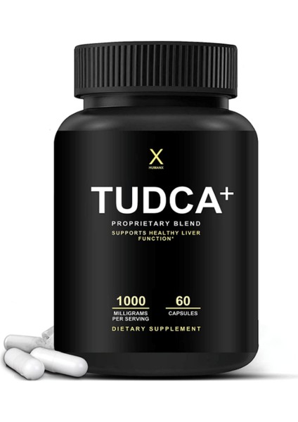 Tudca+ 1000mg 60 Capsul (Tauroursodeoxycholic Acid) -